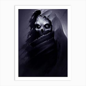 Skeleton Art Print