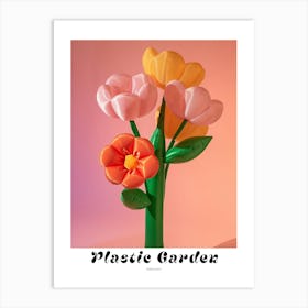 Dreamy Inflatable Flowers Poster Portulaca 1 Art Print