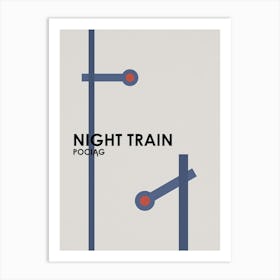 Night Train (1959) Art Print