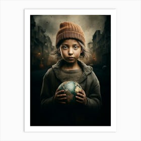 The Weight Of The World 1 Art Print