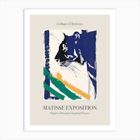 Tiger 3 Matisse Inspired Exposition Animals Poster Art Print