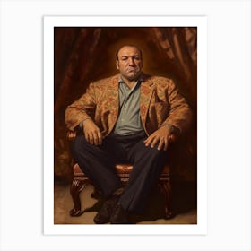Gangster Art Tony Soprano The Sopranos 8 Art Print