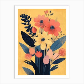 Flowers In A Vase 20 Art Print