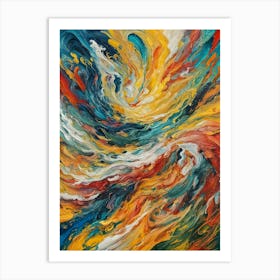 Abstract Painting 56 Art Print