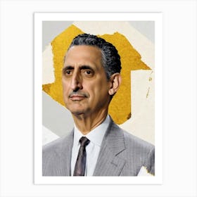 John Turturro Retro Collage Movies Art Print