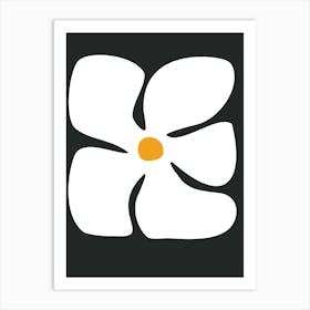 White Flower Art Print