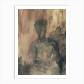 Portrait Of A Man 4 Art Print