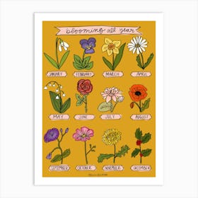 Blooming All Year 2 Art Print