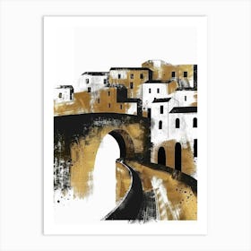 Bridges Ii Canvas Print Art Print