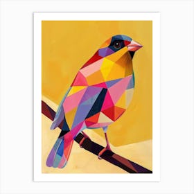 Colorful Bird 7 Art Print