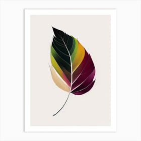 Ash Leaf Abstract 5 Art Print