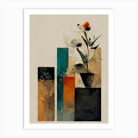 Geometric Still Life Art Print