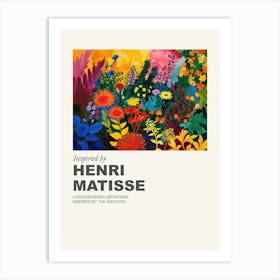 Museum Poster Inspired By Henri Matisse 11 Art Print