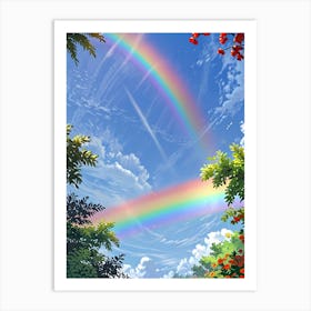 Leonardo Anime Xl A Resplendently Shattering Rainbow Each Hue 0 Poster