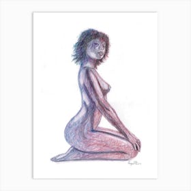 Nude Woman Art Print