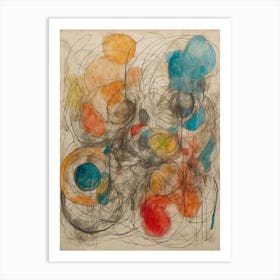 Abstract Painting 3 Art Print