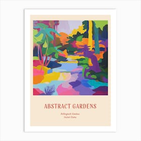 Colourful Gardens Bellingrath Gardens Usa 4 Red Poster Art Print