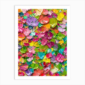 Colorful Abstract Painting Art Print