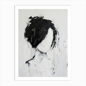 Black And White Painting Art Print