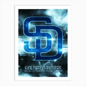 San Diego Padres Poster Art Print