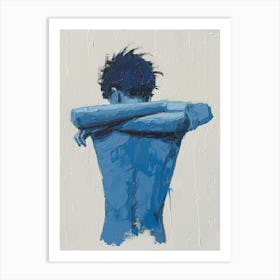 'Blue Boy' 2 Art Print