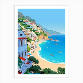 Positano, Italy Art Print