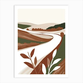 Road To London 1 Art Print