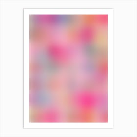 Colors Blooming | 01 – Aura Gradient Art Print