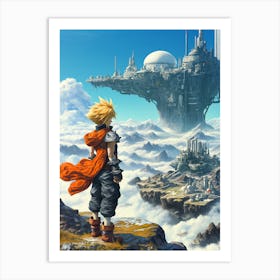 Cloud Strife Final Fantasy VII Art Print