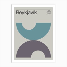 Reykjavik Art Print