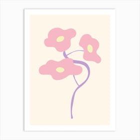 Pink Bouquet Art Print