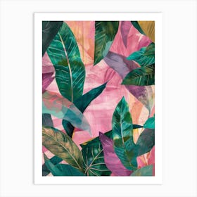 Tropical Leaves 24 Art Print