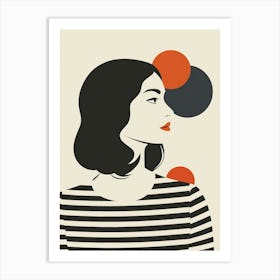 Portrait Of A Woman 486 Art Print