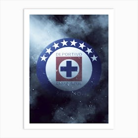 Cruz Azul 2 Art Print