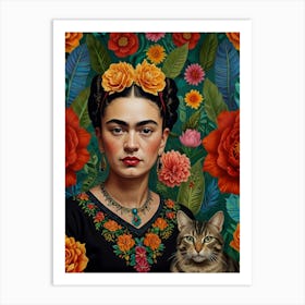 Frida Kahlo 8 Art Print