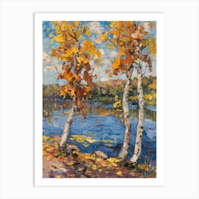 Birch Trees 3 Art Print