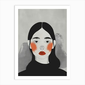 Asian Girl 31 Art Print