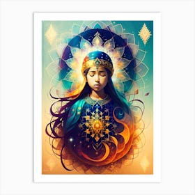 Yogi holy 1 Art Print