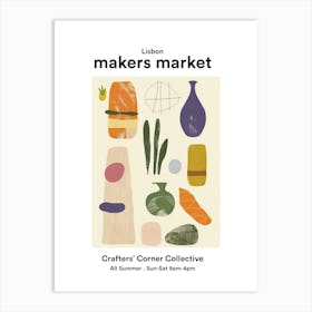 Lisbon Crafters Corner Collective Art Print