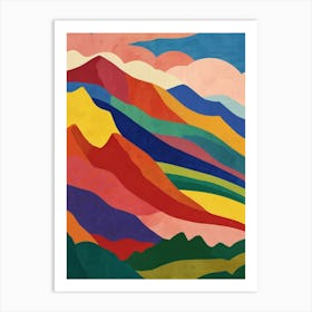 Mountain Landscape Art Print