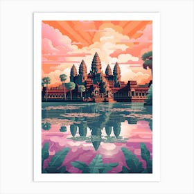 Angkor Wat, Siem Reap Cambodia Art Print