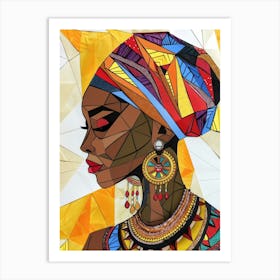 African Woman 207 Art Print