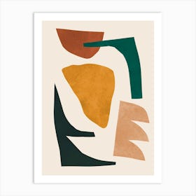 Modern expressionist 4 Art Print