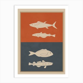 Fishes 2 Art Print