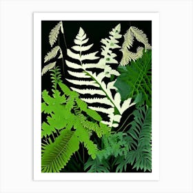 Mountain Spleenwort Vibrant Art Print