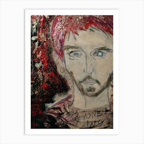 Layne Staley rooster  Art Print