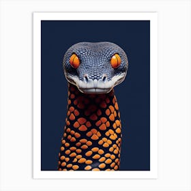 King Cobra Art Print