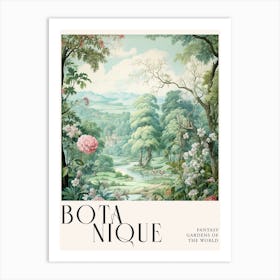 Botanique Fantasy Gardens Of The World 42 Art Print