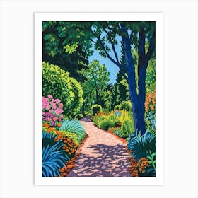 Kew Green London Parks Garden 3 Painting Art Print