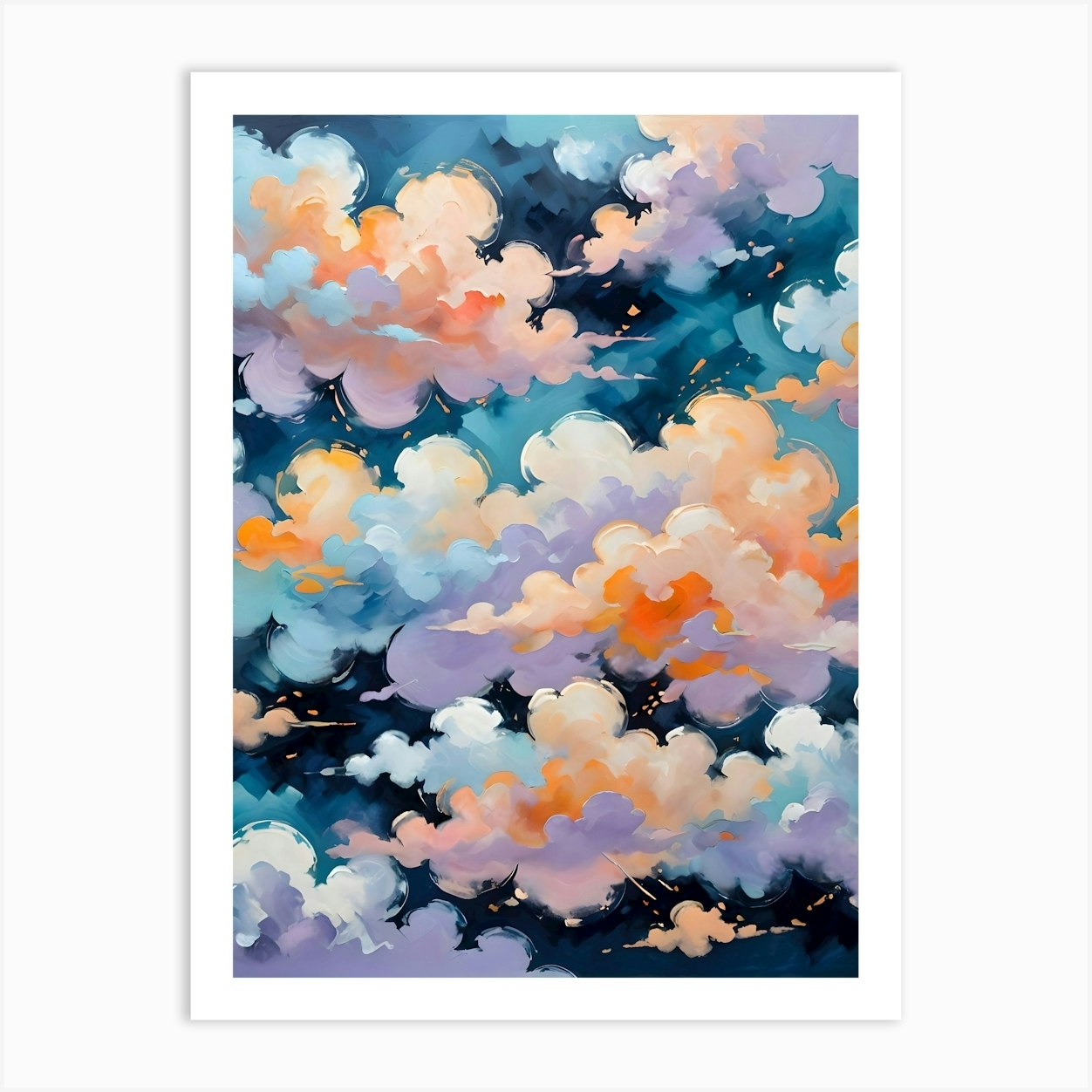 Pillow Talk Art Print by Kintsugi 99